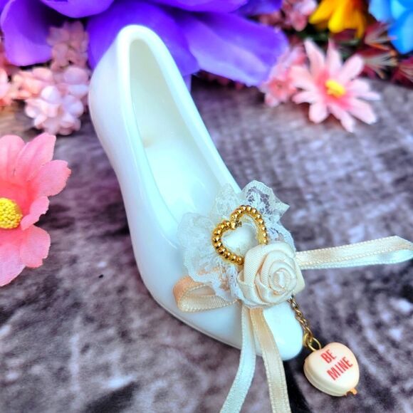 Vintage Porcelain High Heal Shoe - Picture 1 of 12